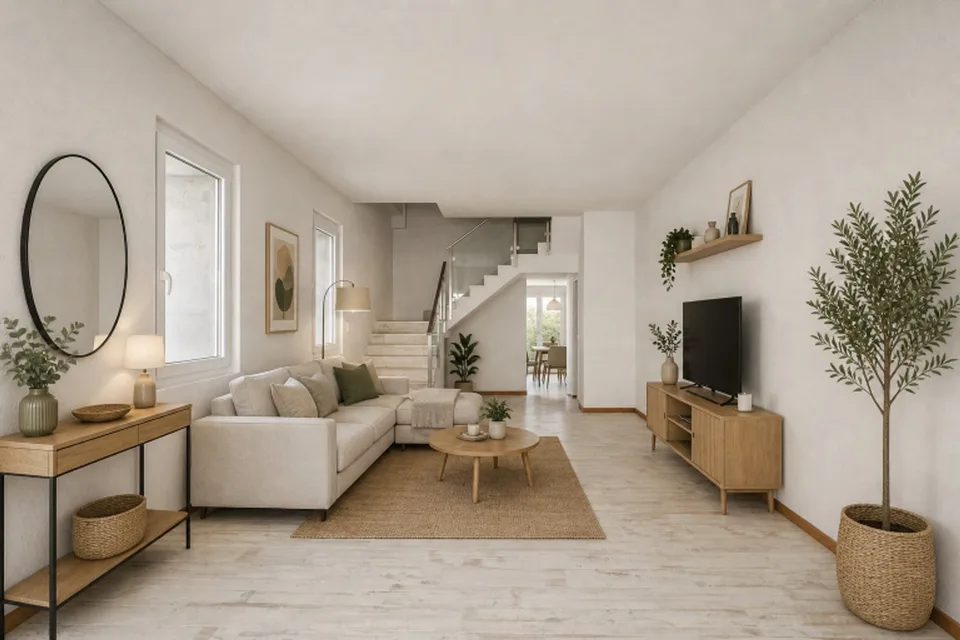 Duplex di 4.5 locali con carattere in piccola PPE