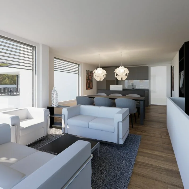 Neubau 4.5-Zimmer-EFH mit Einstellhalle (letztes Haus)