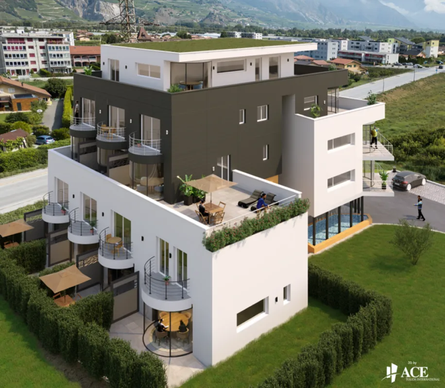 Appartement de 3.5 pièces en attique
