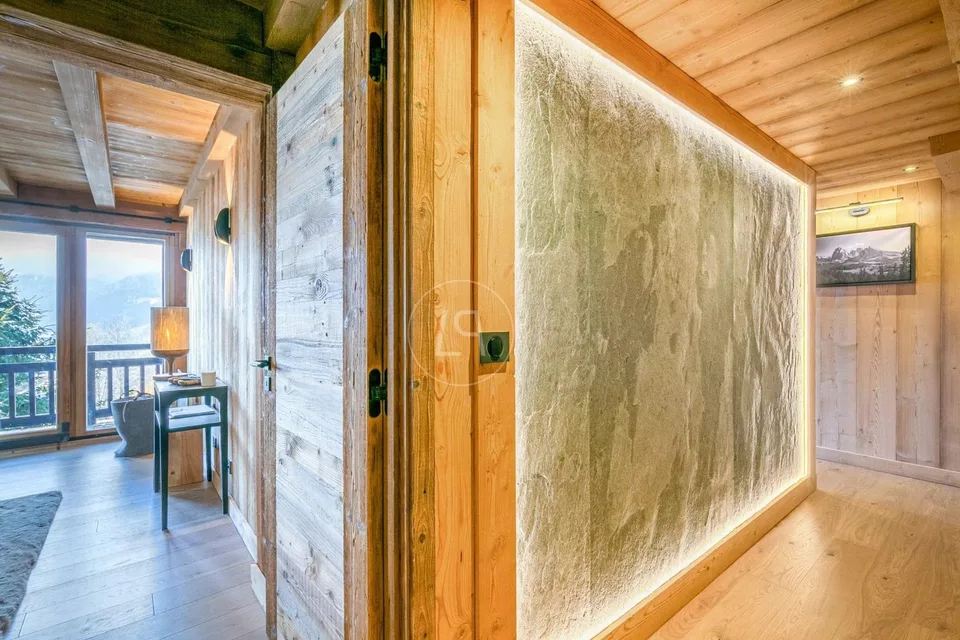 Sublimes Duplex Hochwertig in Megève – Foto 9 von 13