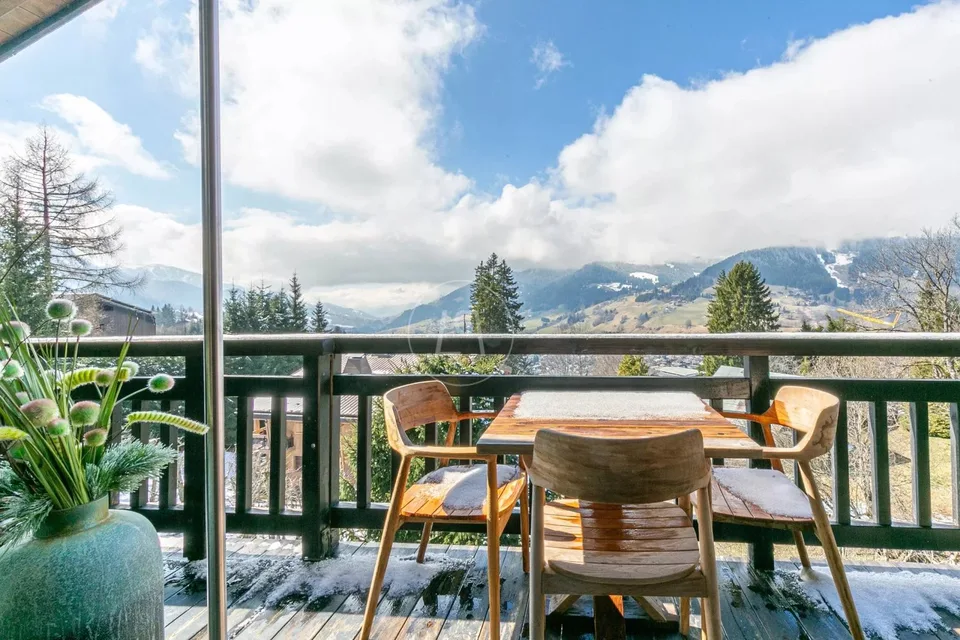 Sublimes Duplex Hochwertig in Megève – Foto 8 von 13