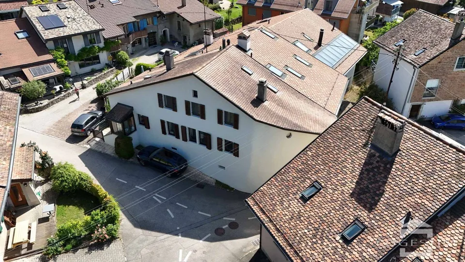 Maison de charme et authentique du 17ème siècle au coeur du bourg avec jardin et terrasse