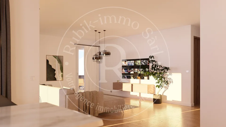 4,5 pièces avec balcon de 52m² !