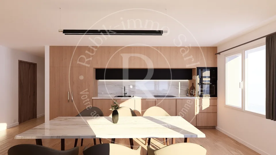 4,5 pièces avec balcon de 52m² !