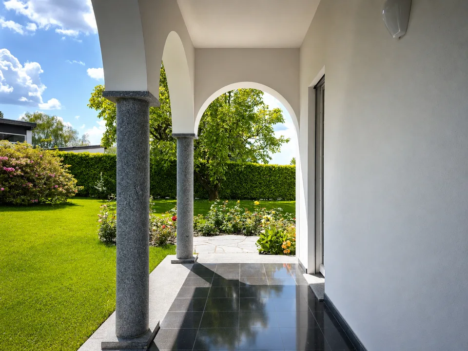 Mendrisio: Magnifique villa unifamiliale avec grand jardin et vue dominante