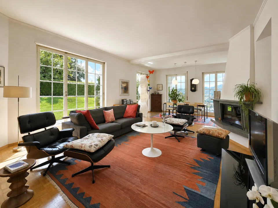 Mendrisio : Superbe villa unifamiliale avec grand jardin et vue dominante – photo 10 sur 22
