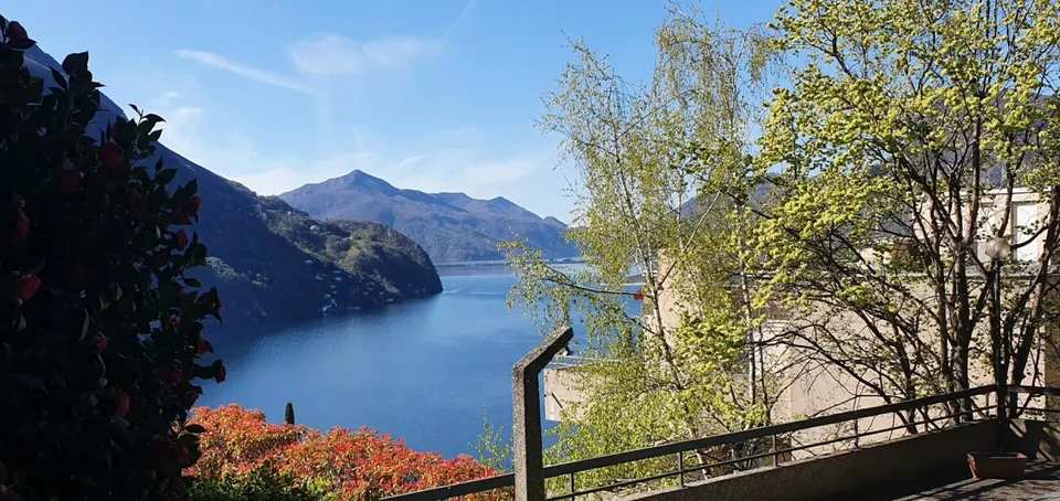 Incantevole vista sul Lago di Lugano