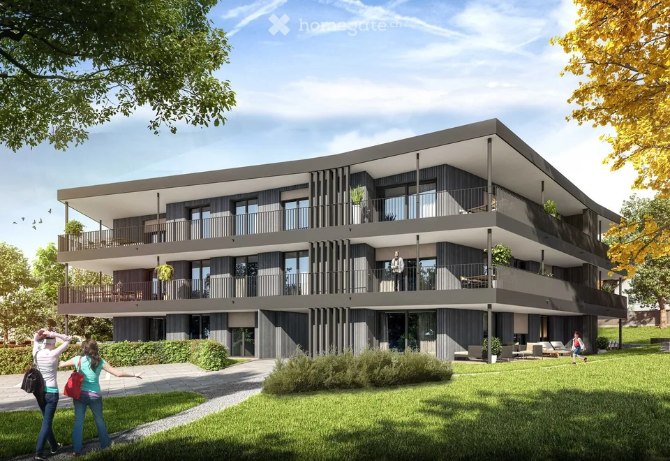 Moderne 3.5-Zimmer-Neubauwohnung in Boniswil, einfach schön wohnen