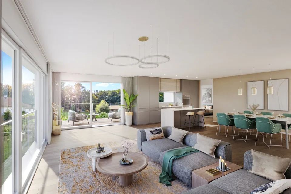 Exklusive Neubau-5 1/2 Zimmer-Eigentumswohnung mit 136 m² Wohnfläche und grosszügigem Balkon