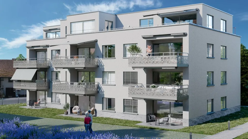 Vita al Wildbach a Hinwil: appartamento in mansarda di 3,5 locali