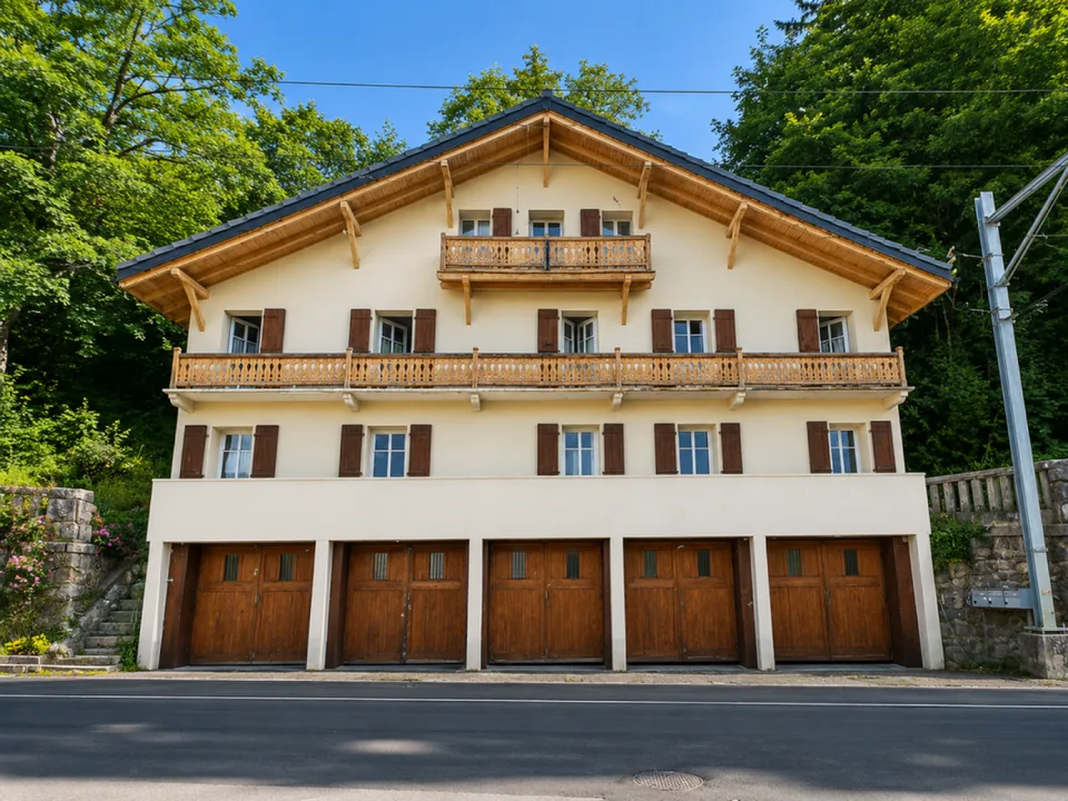 Immeuble avec fort potentiel - 3 appartements - Villars-sur-Ollon