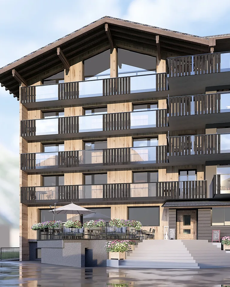 Primavera Saas-Grund. Maisonette. Bewirtschaftete Zweitwohnung.