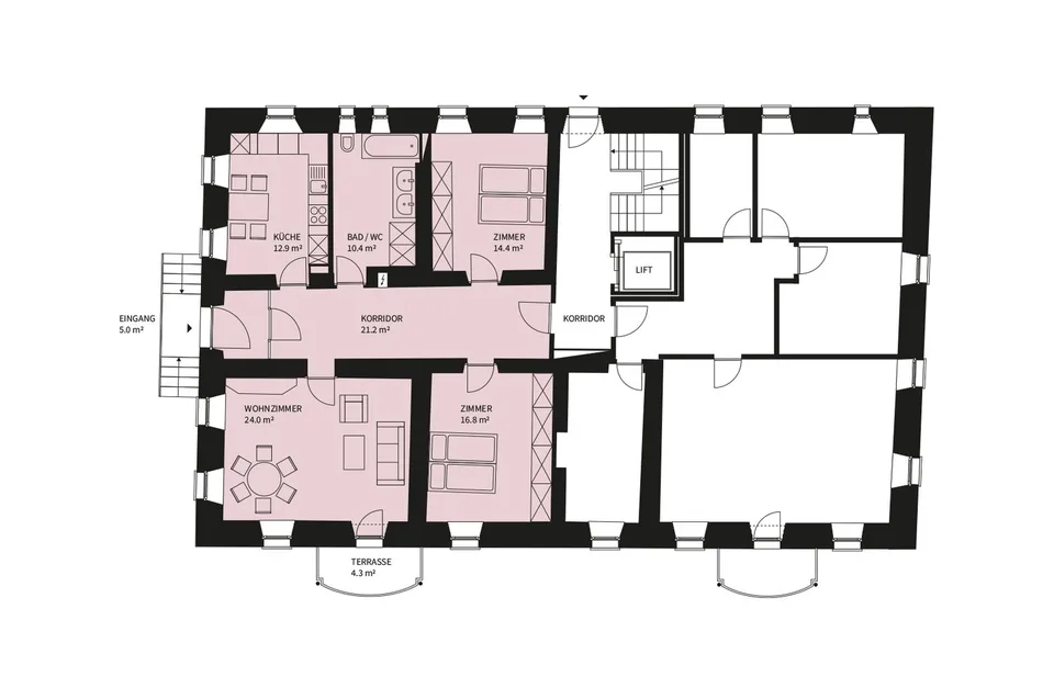 Charmant appartement 3.5 pièces dans le pittoresque Scuol – photo 16 sur 16