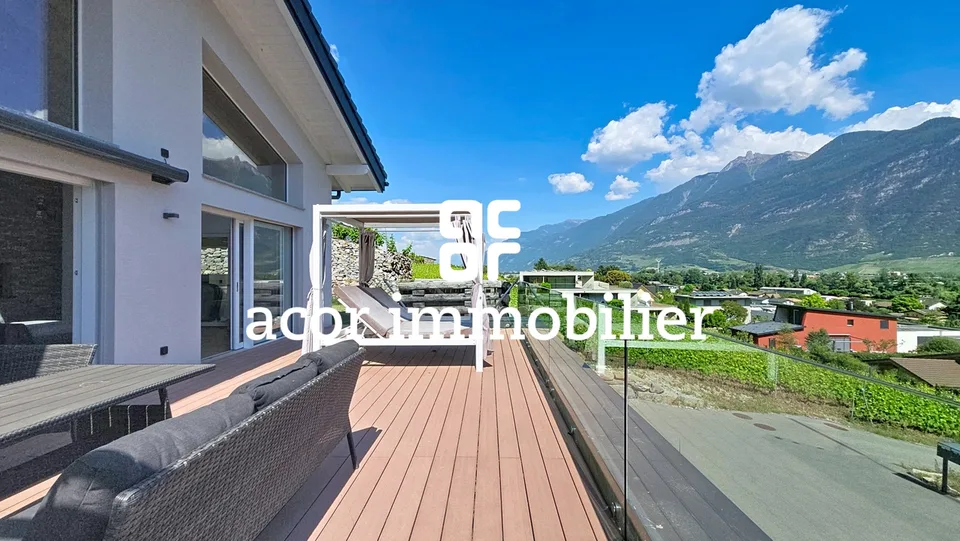 Moderne Villa mit Panoramablick