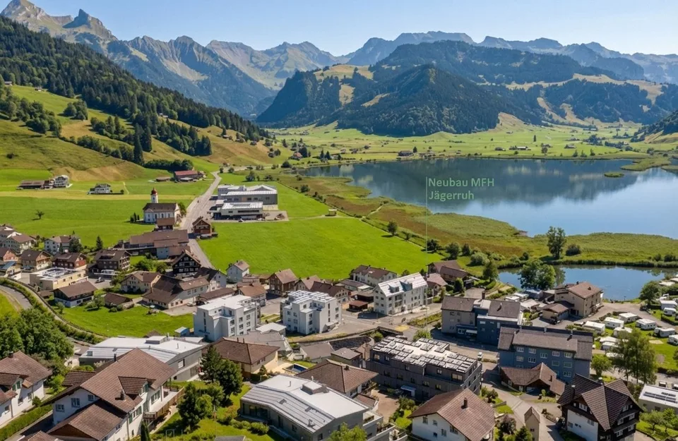 2.5-Zimmer mit Seesicht, sonnigem Balkon - Euthal RESERVIERT