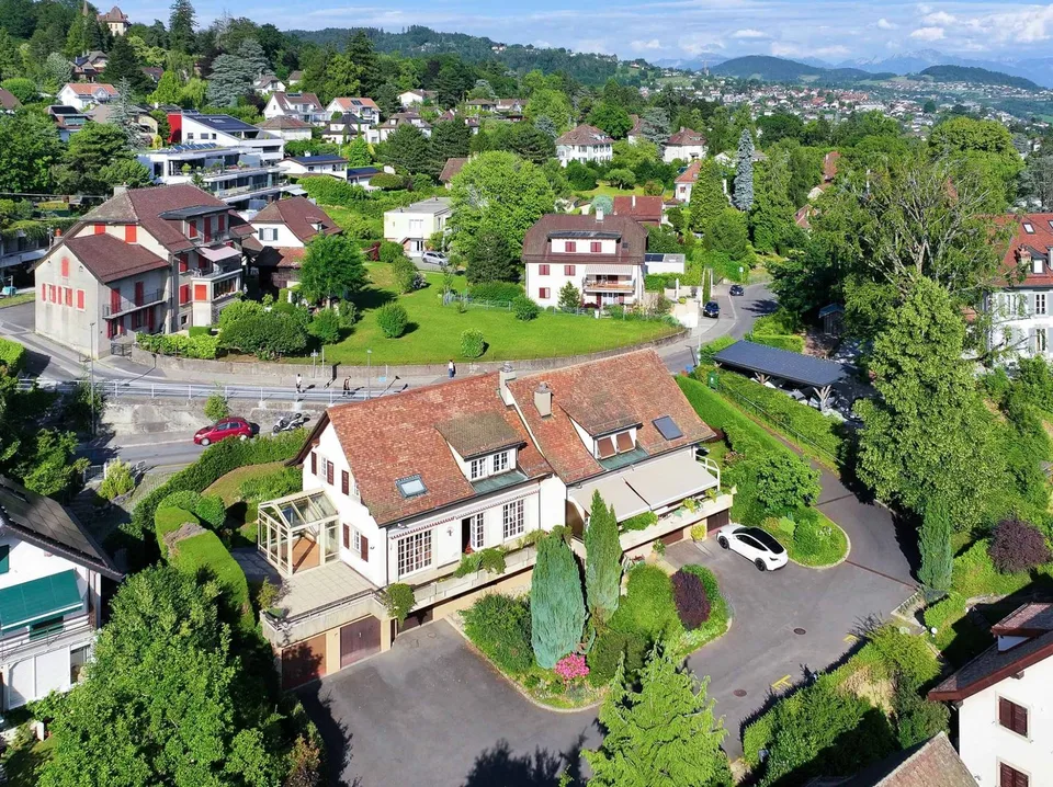 Reihenhaus-Villa mit 7,5 Zimmern und Seeblick in Lausanne-Chailly - sofort verfügbar – Foto 9 von 9