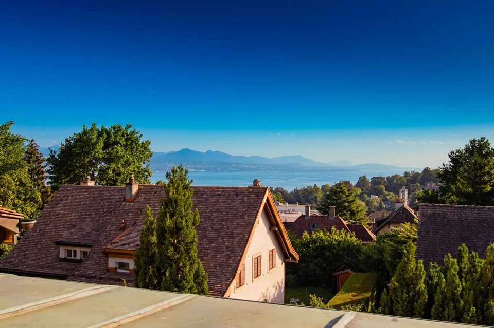 Reihenhaus-Villa mit 7,5 Zimmern und Seeblick in Lausanne-Chailly - sofort verfügbar – Foto 7 von 9