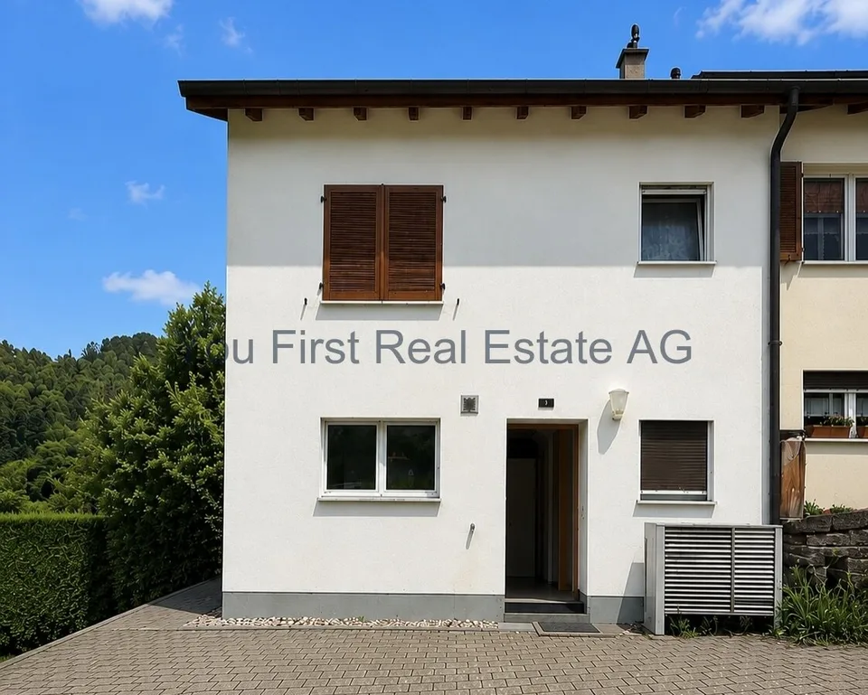 RESERVIERT-Charmantes 5.5-Zimmer Eckreiheneinfamilienhaus mit Potenzi