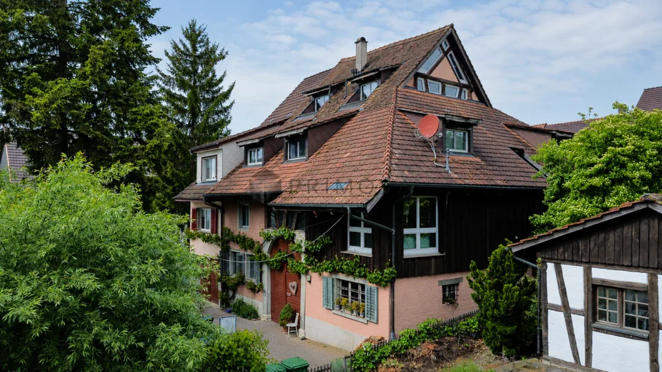 Charmantes Mehrfamilienhaus mit Gewerbeeinheit an zentraler Lage in Wilchingen