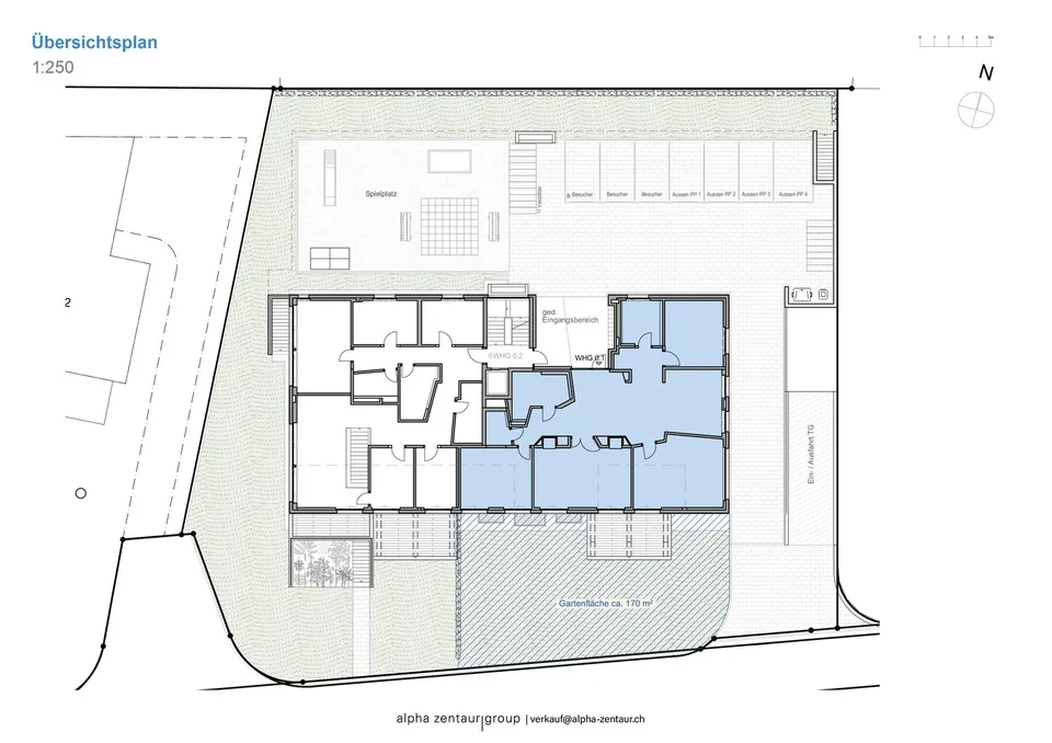 Wohnen in der ersten Reihe – Gartenwohnung 0.1