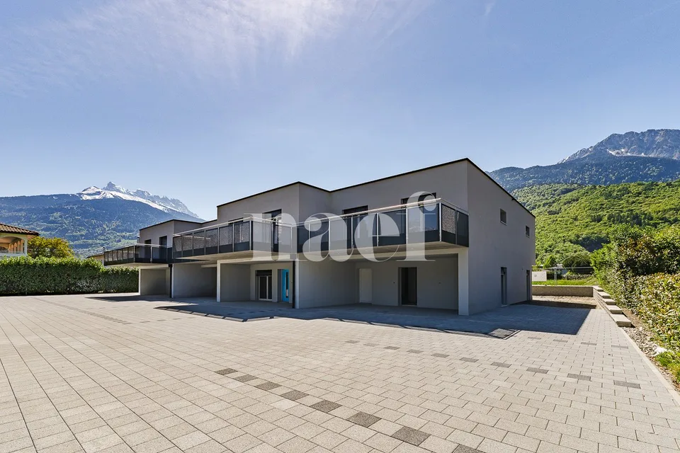Letzte Chance! Neu gebaute Reihenhaus-Villa mit 6,5 Zimmern zum Verkauf in Collombey-Muraz