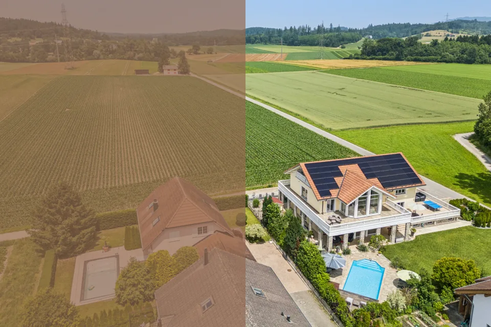 8.5-Zimmer-Villa voller Möglichkeiten