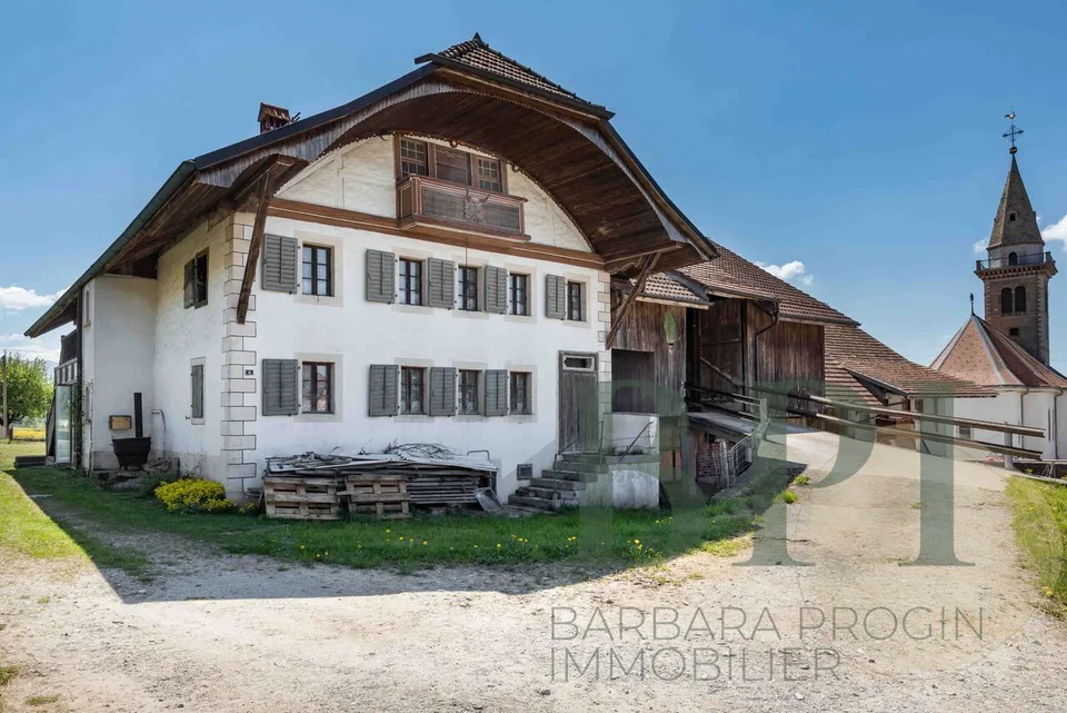 Traditioneller Bauernhof mit Entwicklungspotenzial