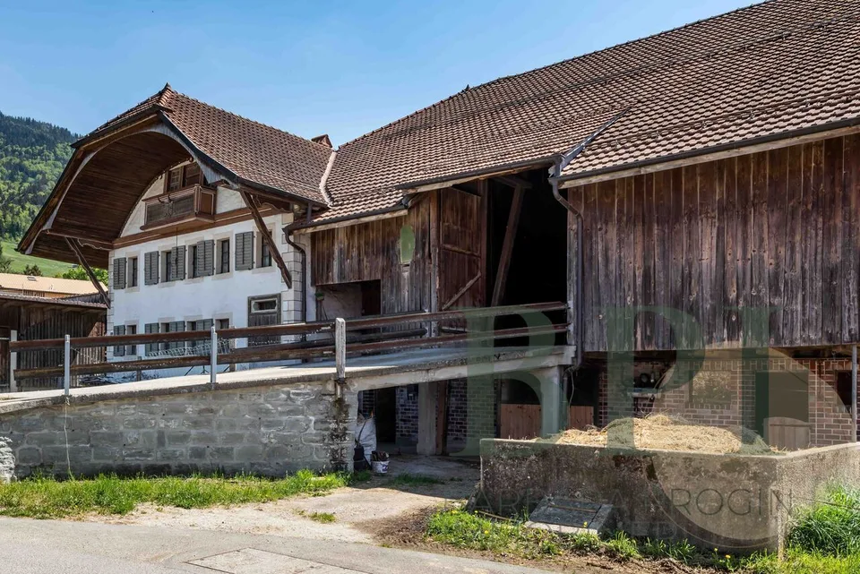 Traditioneller Bauernhof mit Entwicklungspotenzial