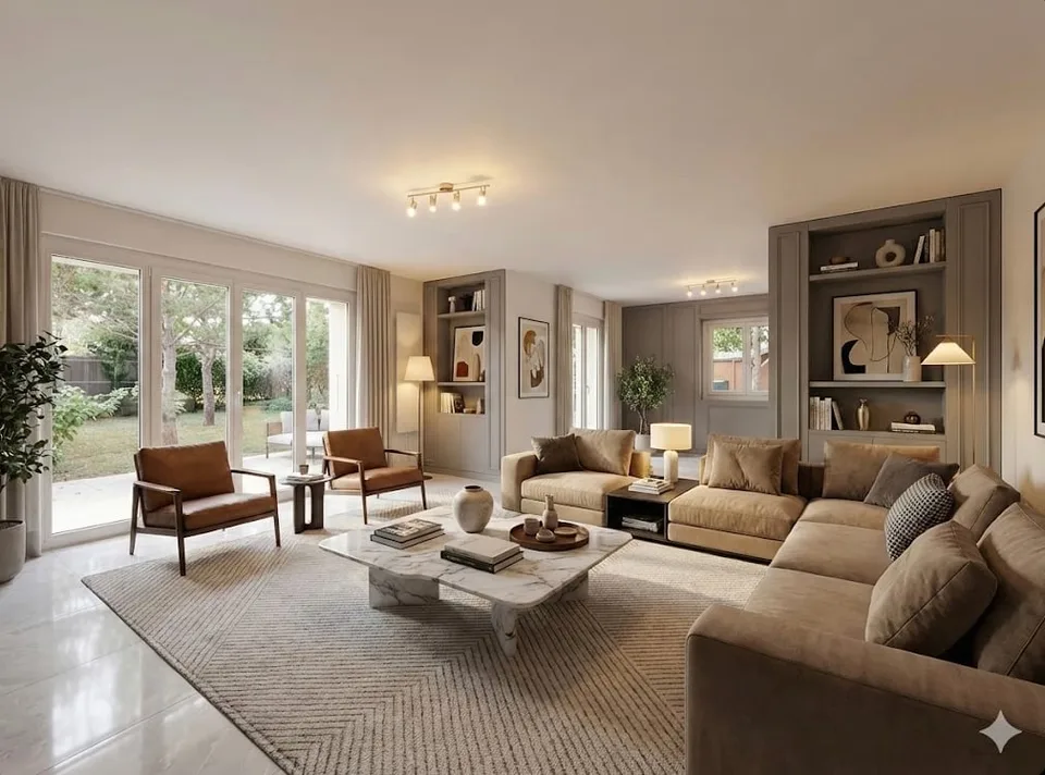 Villa mit eigenem Studio in Commugny
