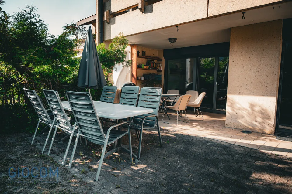 Villa familiare con giardino, a due passi dalla stazione di Martigny
