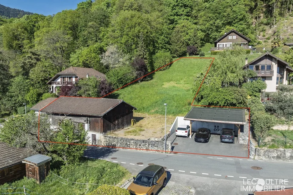 Antagnes / Ollon - Terrain à bâtir de 893 m2 avec couvert à voitures
