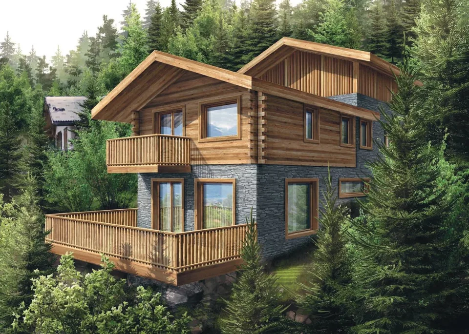 Außergewöhnliches Chalet mit atemberaubendem Blick und optimaler Besonnung