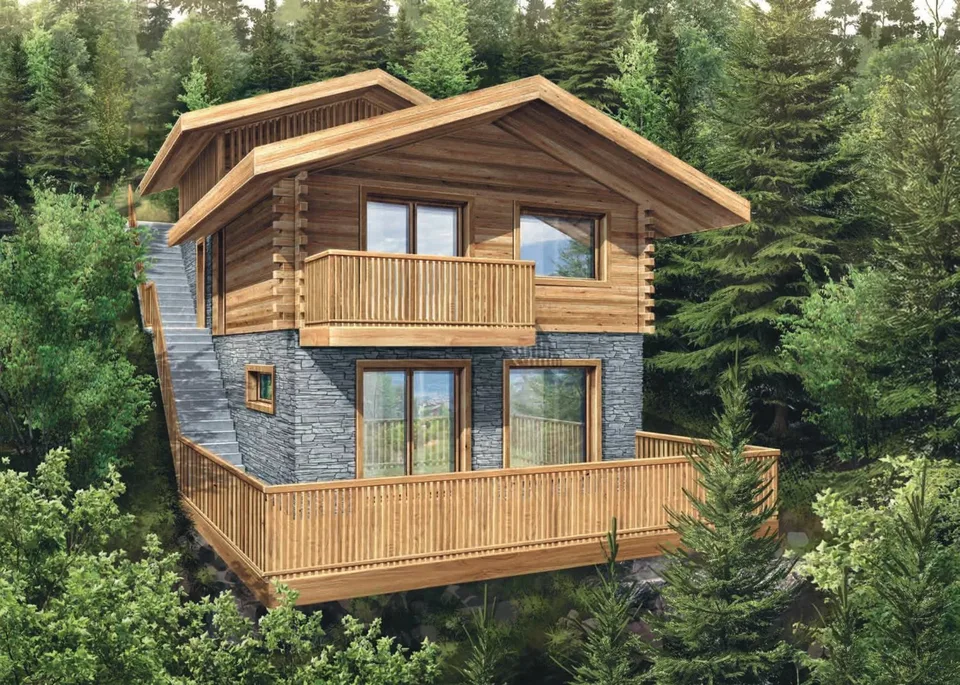 Außergewöhnliches Chalet mit atemberaubendem Blick und optimaler Besonnung
