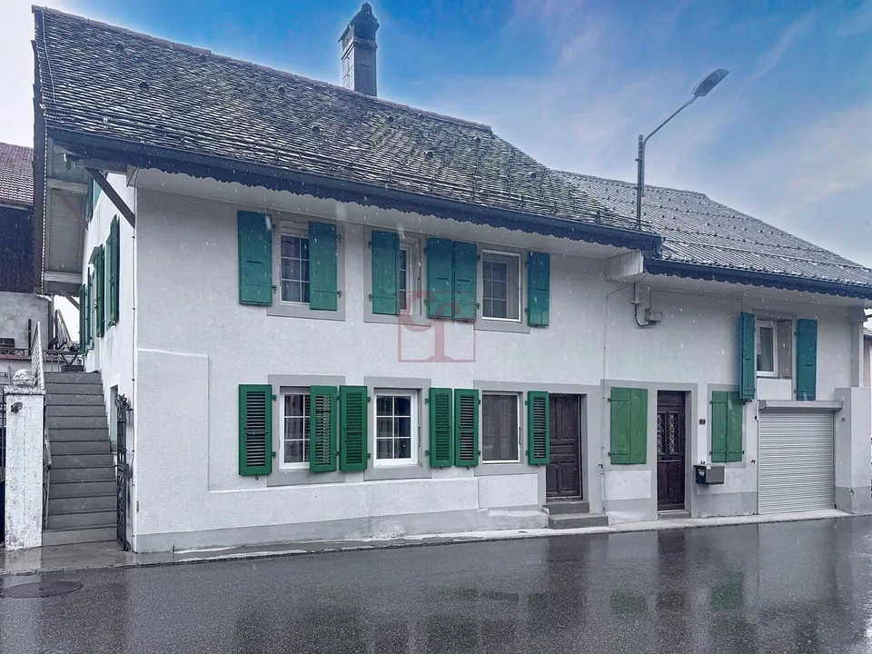 Maison villageoise avec charme & potentiel au coeur de la Broye vaudoise