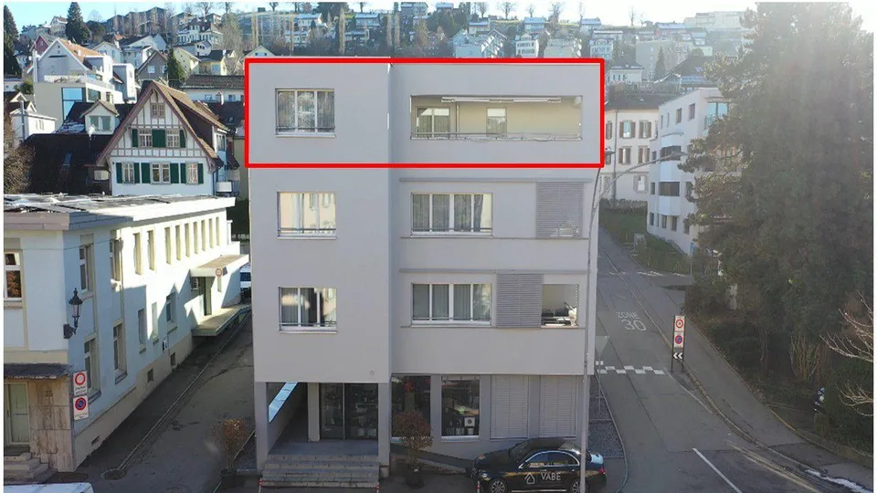 Moderne 5.5 Zimmer-Attikawohnung in Herisau