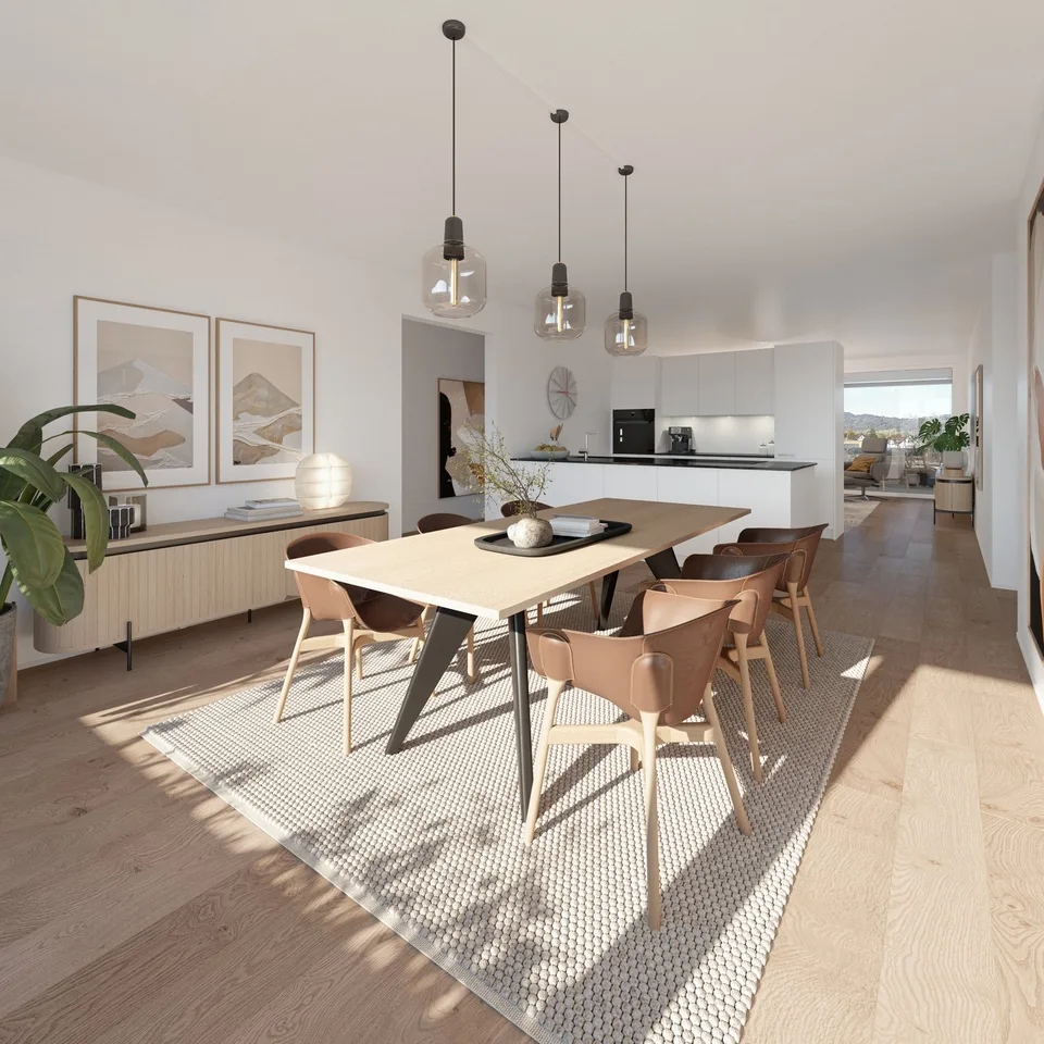 4.5 Zimmer mit Balkon zum Wohlfühlen
