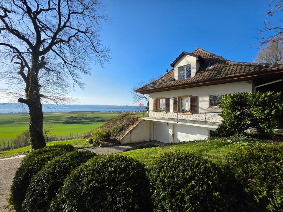 Villa dominante, calme absolu et vue lac