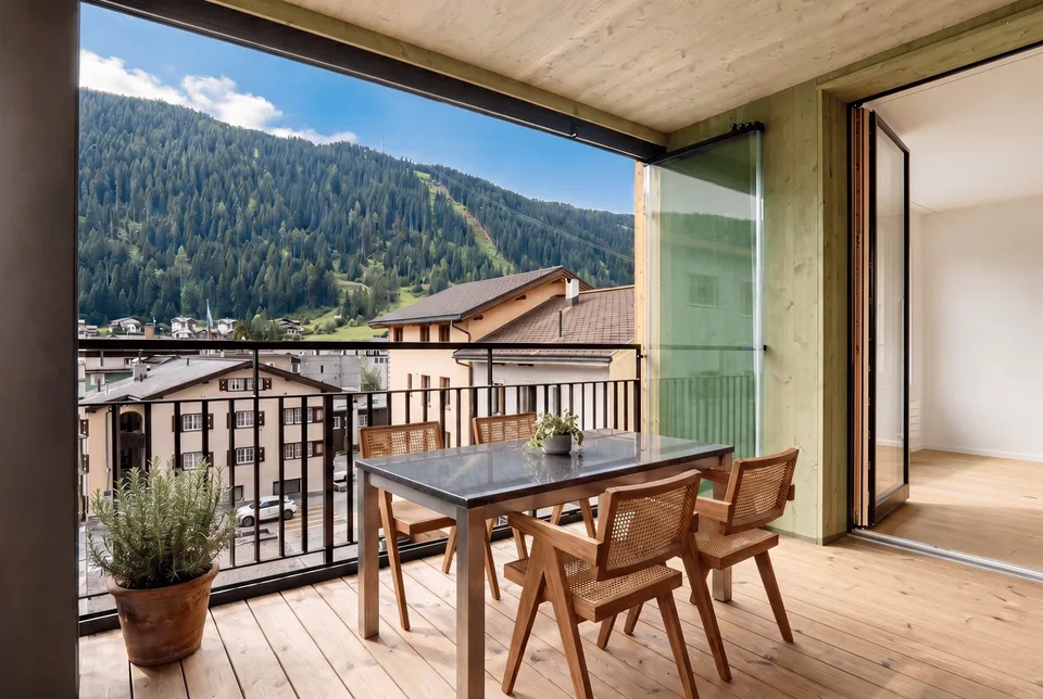 Neubau-Ferienwohnung mit toller Aussicht