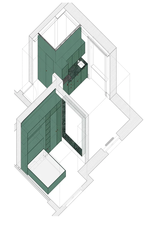 Stilvoll möblierte 1.5-Zimmer-Wohnung nahe Schaffhauserplatz
