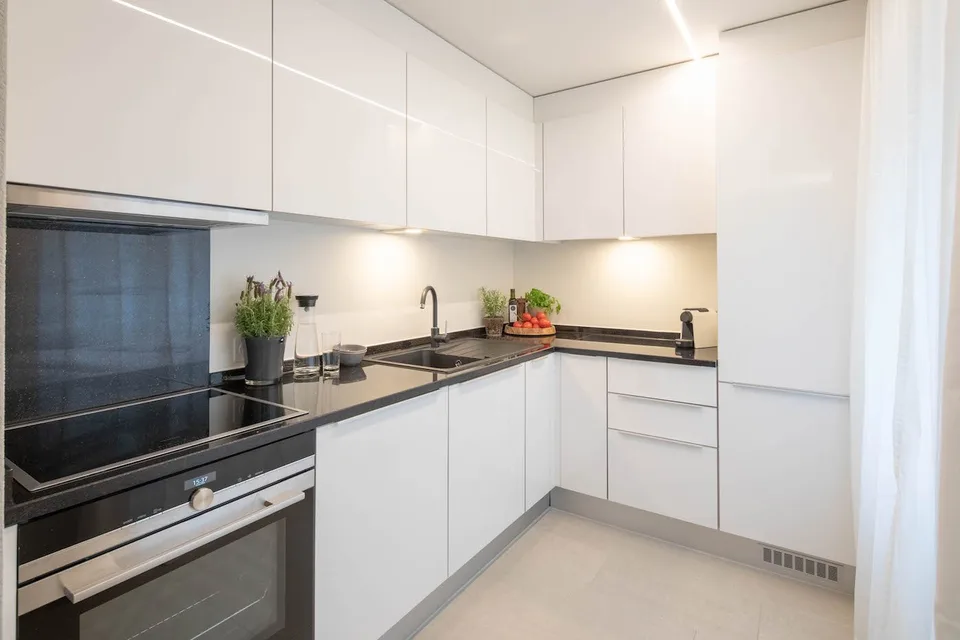 Appartamento arredato 2 locali moderno con balcone a Zürich Wiedikon