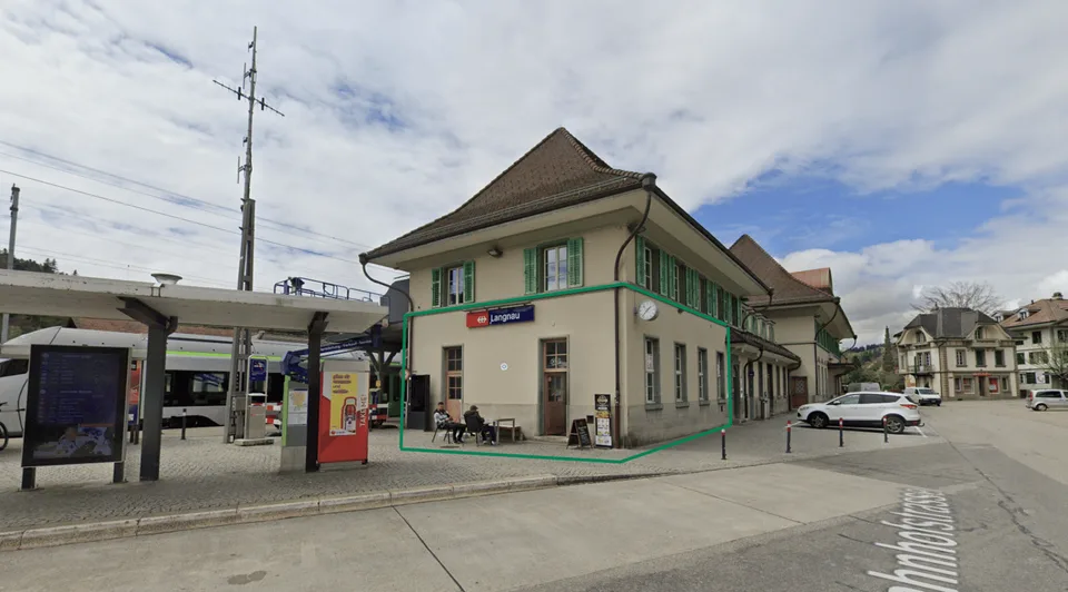 Gastrofläche an bester Lage am Bahnhof Langnau i.E.