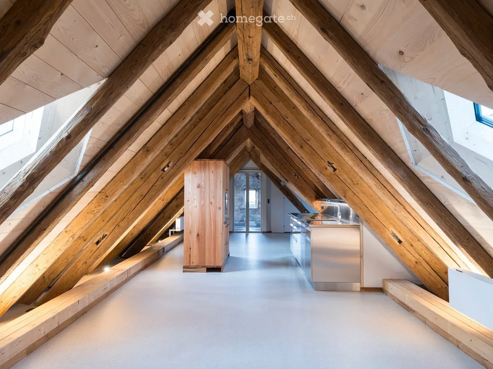 Lichtdurchflutetes Penthouse mit zwei Loggien / Erstvermietung in Oetwil an der Limmat