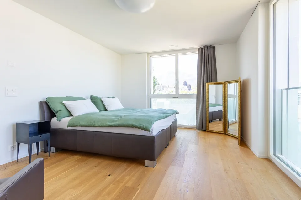 Abitare arredato con vista panoramica – Appartamento esclusivo di 3,5 locali a Lucerna