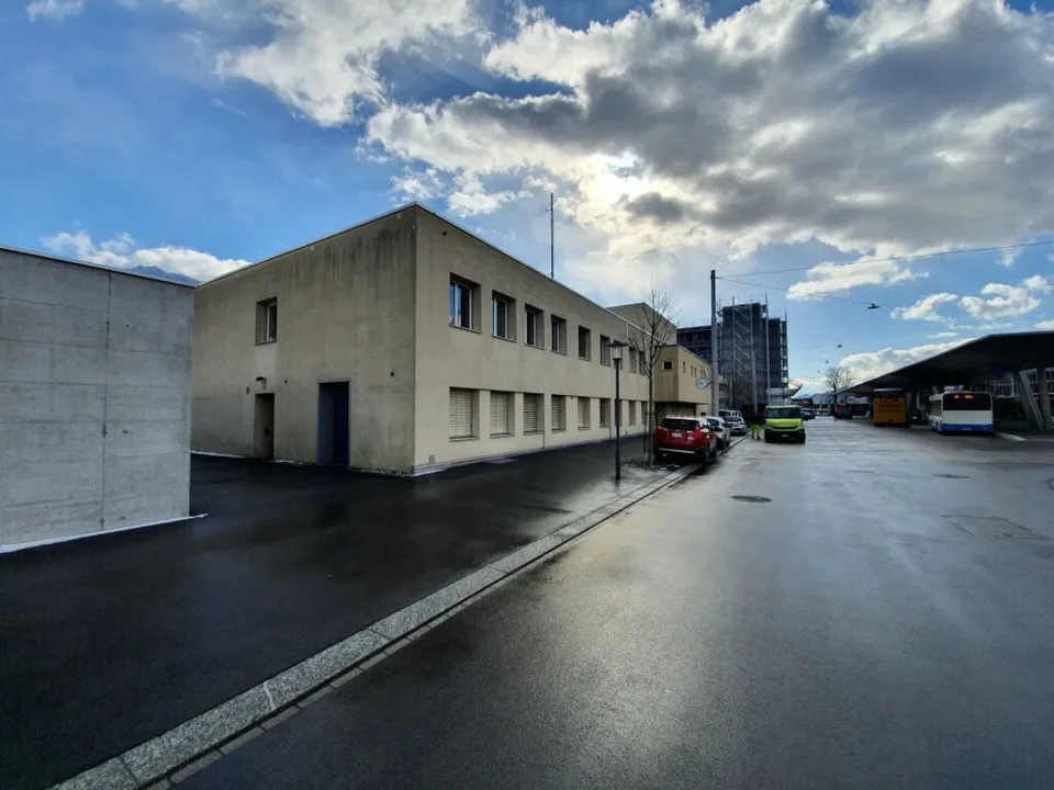 Hobbyraum 2.OG direkt im Bahnhof Buchs SG