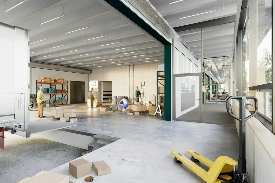 Kombinierte Büro- und Gewerbeflächen im neuen Zwhatt-Areal ab 300 m2 – Foto 11 von 12
