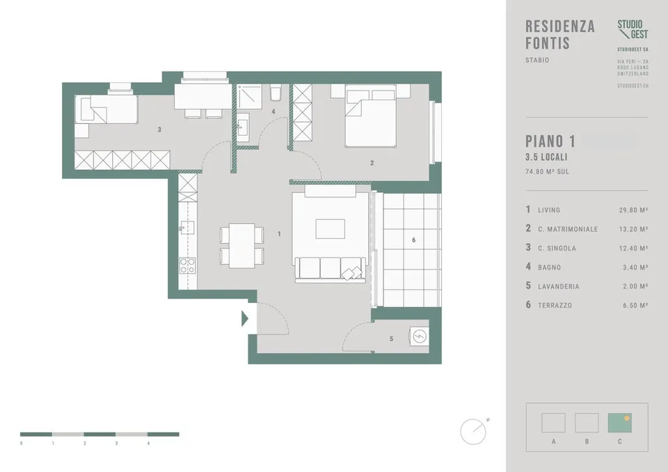 PRIMA LOCAZIONE - Nuovo trilocale con ottime rifiniture – Foto 16 von 17