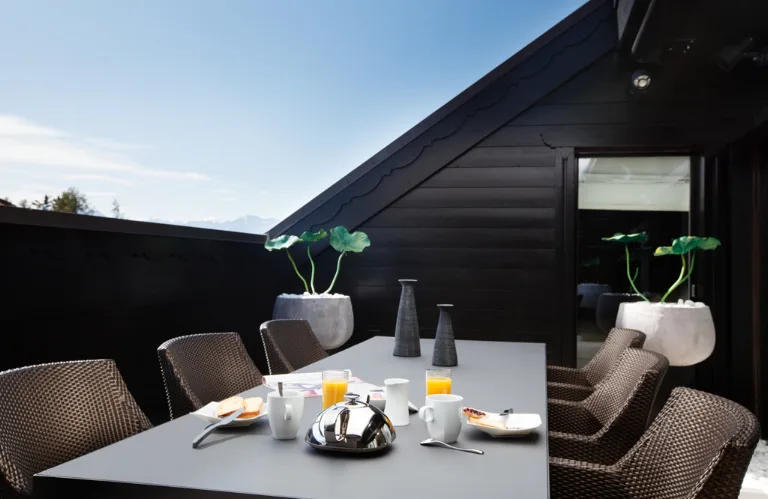 Superbe attique au centre de Crans
