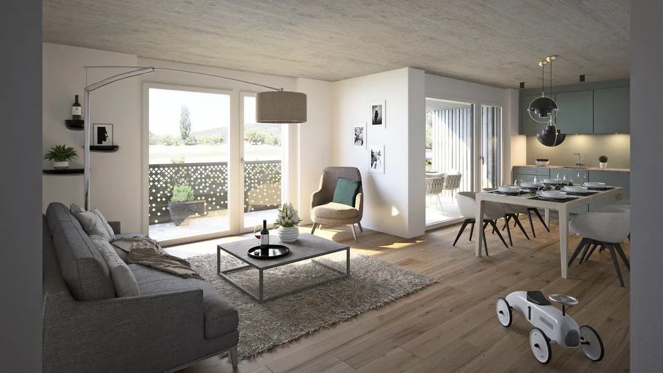 Neubau 4½-Zimmer-Wohnung in Stüsslingen