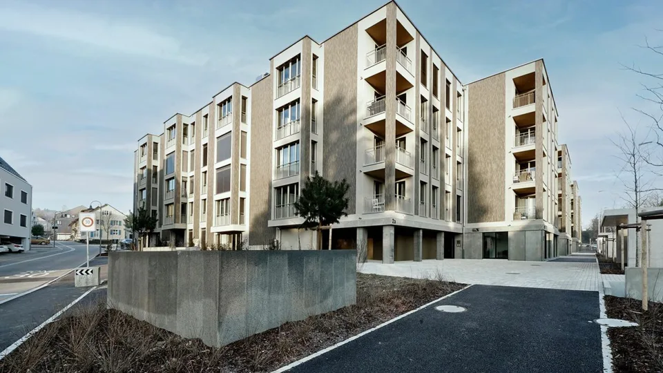 Parking spaces in the "Schweizer" development
