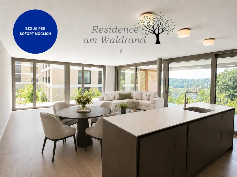 Erstbezug: Residence am Waldrand – Eigentumsstandard zwischen Luzern und Zug